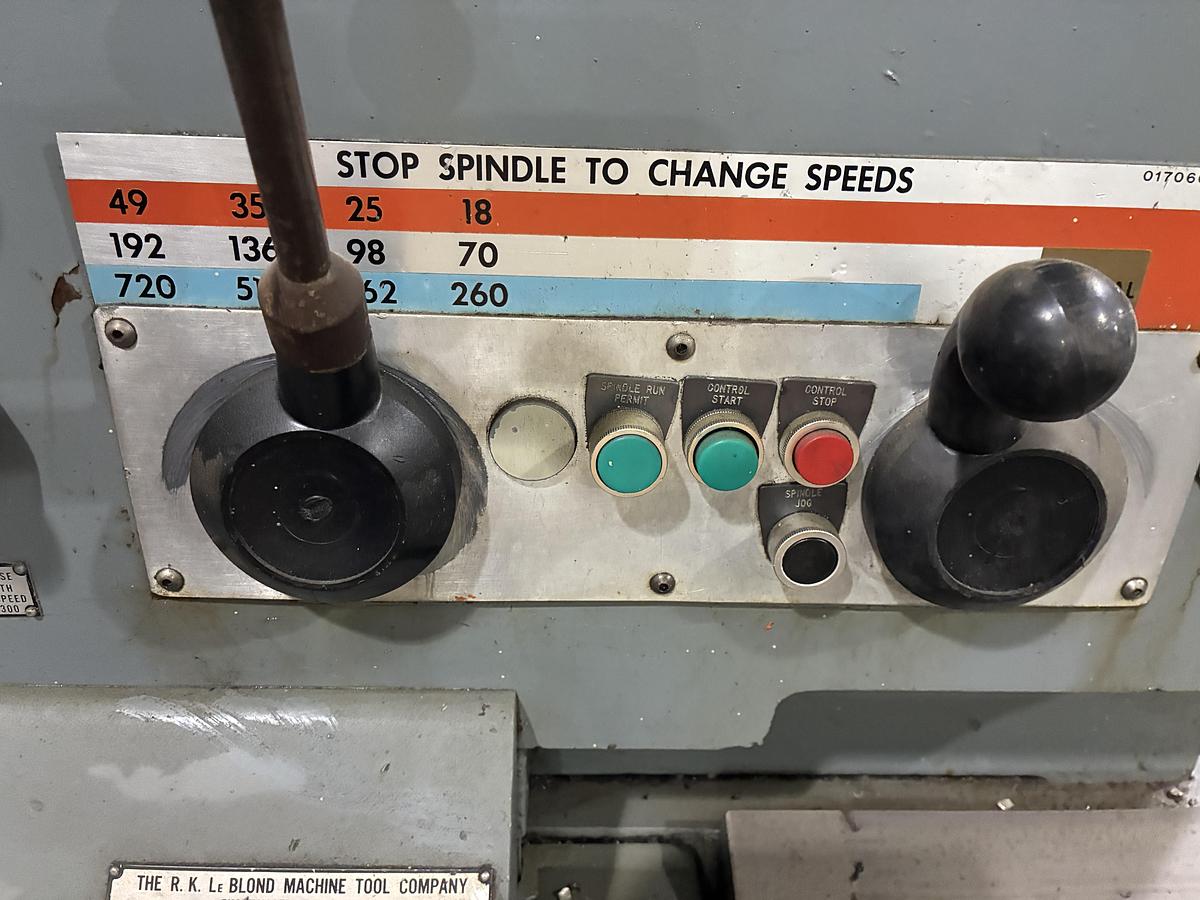 Used LEBLOND LATHE