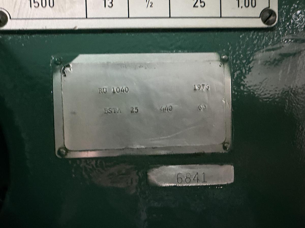 Used 1976 BRUDERER BSTA 25