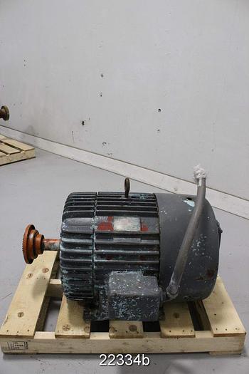 Used General Electric 5K4564B21 Motor, 40 Hp, 1775 Rpm, 208-220/440 Volt #22334