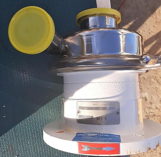 Used Pump, Centrif., 10 HP, 316 S/st, Jensen Sanitary, 3" In #S743036