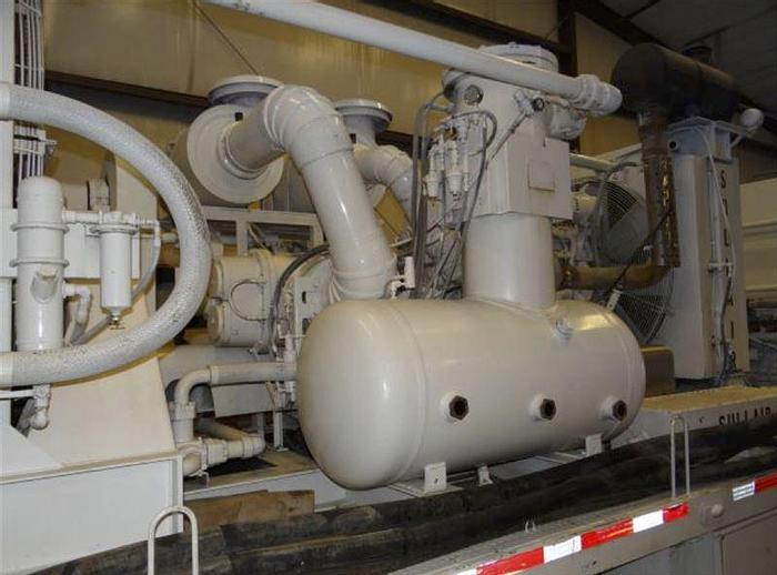 Used 2007 Sullair 1350cfm/350psi Air Compressor & JGQ/2 Stage Air Booster - Sold