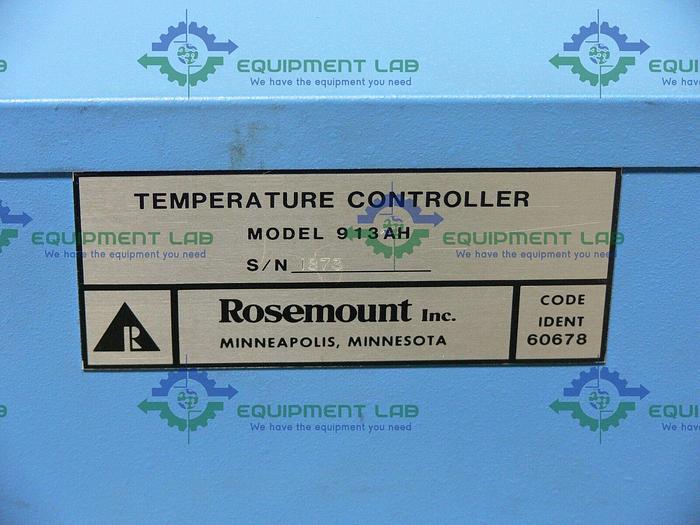 Used Rosemount Temperature Calibration Bath 910A2 & Temperature Controller 913AH