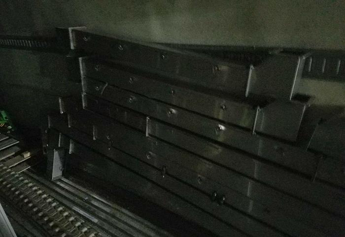 Used HOFFMAN Feed-Through Wireway, stainless steel LOT F44W120SS F44W48SS 90 ect!