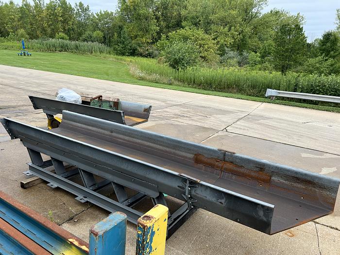 Used WEBSTER INDUSTRIES FLAT SPRING SHAKER CONVEYOR