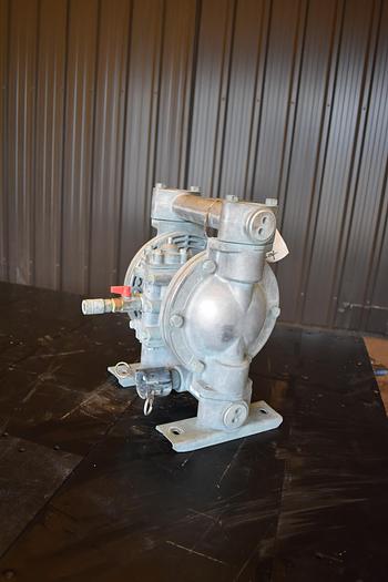 Used USED YAMADA DIAPHRAGM PUMP, 1" X 1" INLET & OUTLET, ALUMINUM