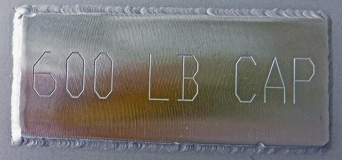 UNUSED! A-ONE WORKHORSE SINGLE COLUMN DUMPER