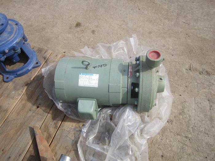 Unused Pump, Centrif., 15 HP, Bronze, Burks, Mdl 3550G9, #S739827