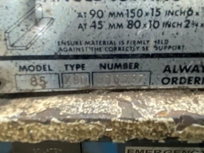 Used Kingsland 85XS Ironworker