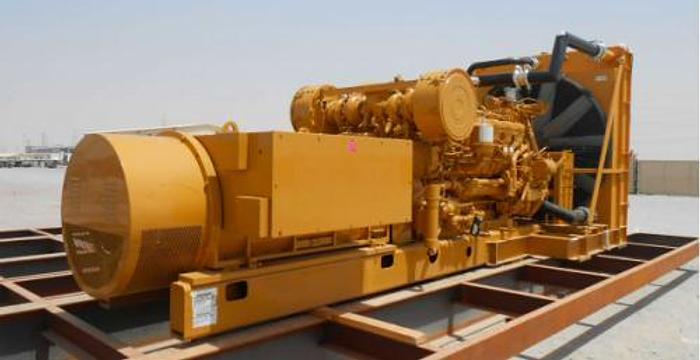 Used 1.36 MW 2009 Used Caterpillar 3512B DITA Diesel Generator