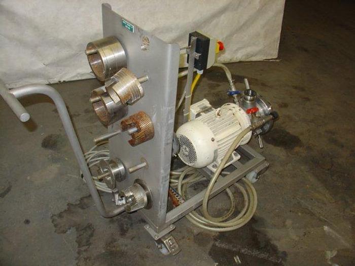 Used FrymaKoruma Toothed Colloid Mill; Md# MZ100, with parts