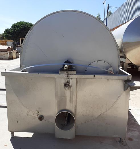 Usado Trommel de lavagem em inox