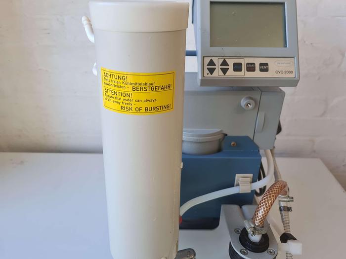 Used Vacuubrand PC 2004 Vario Vacuum Pump with CVC 2000