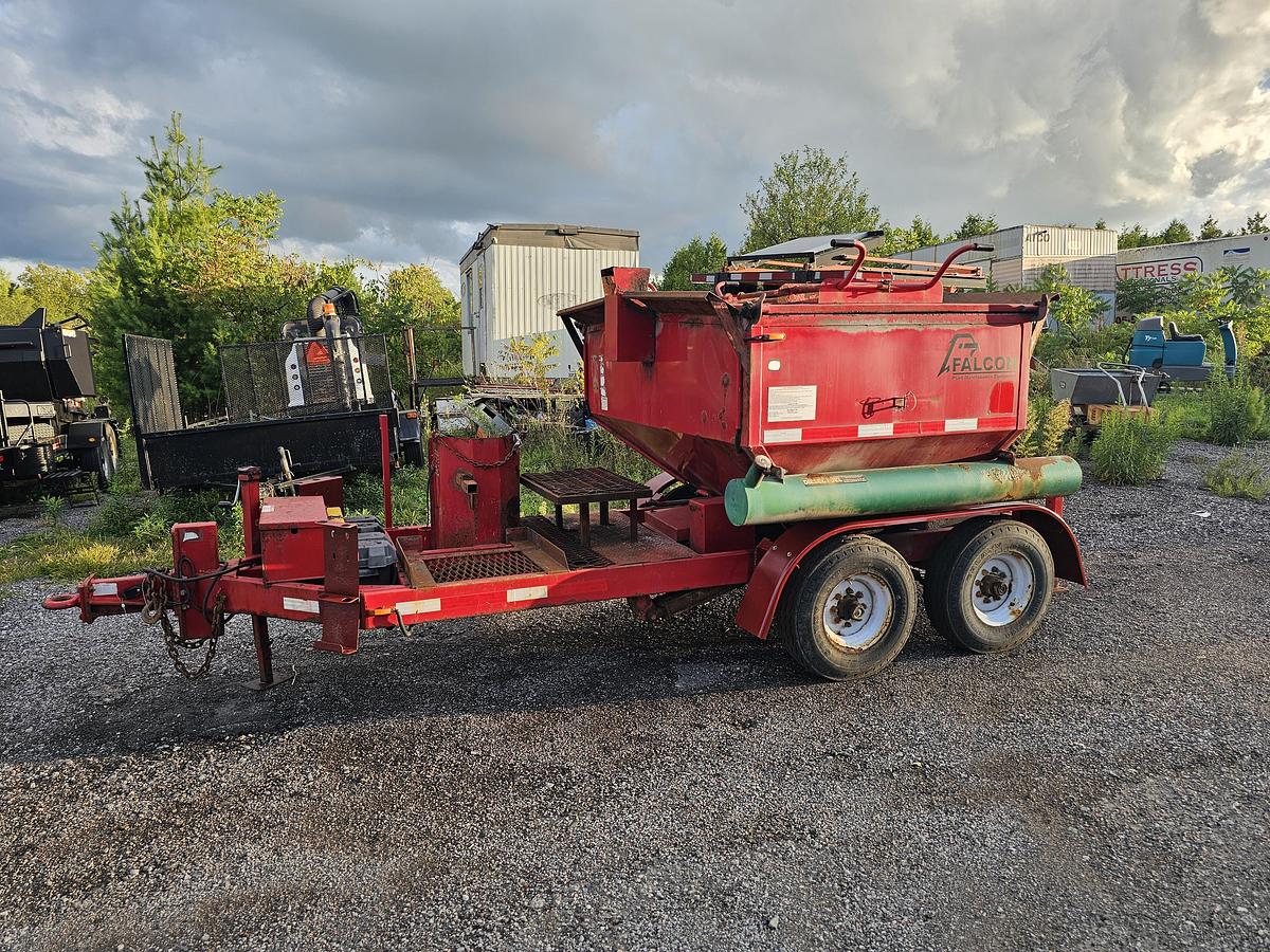Used 2013 Falcon 3 Ton Asphalt Hotbox Trailer