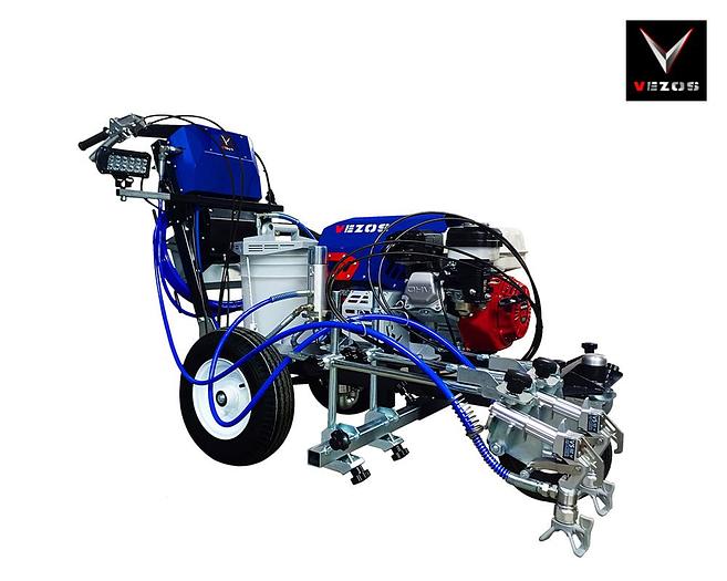 Walk Behind Line Striping Machine PROSTRIPE 200 WB - Manual Paint Gun Operation