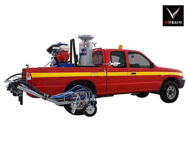 Line Striping Pickup Truck ROADMASTER 2.5 - 2 Paint Pump
