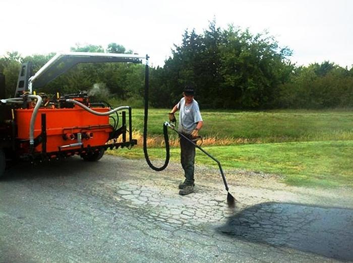 SBF Bottom Fired Asphalt Kettle