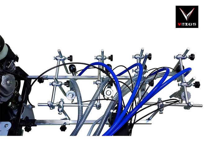 Line Striper PROSTRIPE 400 SP LINEMATIC - Selective Steering - Pressurized Bead System - 4 Paint Gun