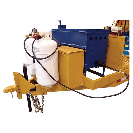Blue 30 Gallon Direct Fire Melter