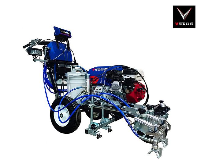 Walk Behind Line Striper PROSTRIPE 200 LINEMATIC - 2 Gun Automatic Paint Sprayer