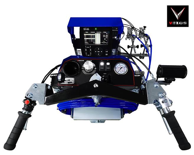 Walk Behind Line Striper PROSTRIPE 200 LINEMATIC - 2 Gun Automatic Paint Sprayer