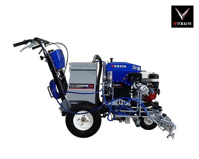 Self Propelled Line Striper PROSTRIPE 300 SP - 2 Paint Gun - Paint Hopper - Gravity Bead System