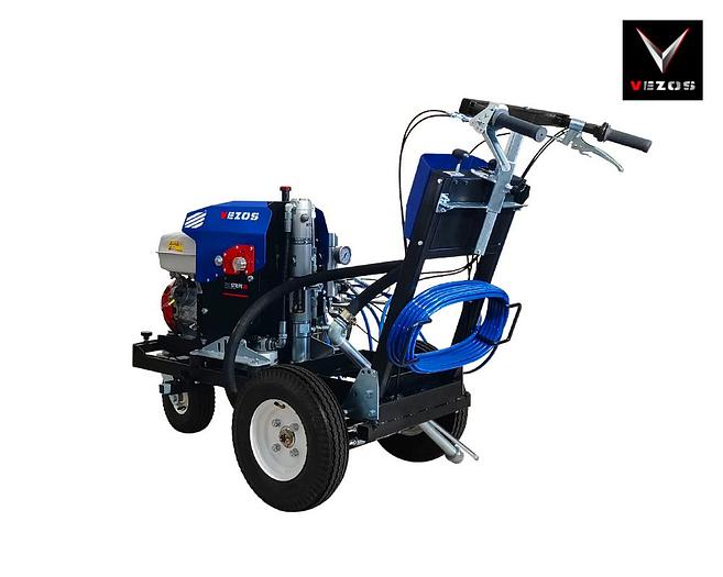 Walk Behind Line Striper PROSTRIPE 300 WB - 2 Paint Gun - Manual Operation