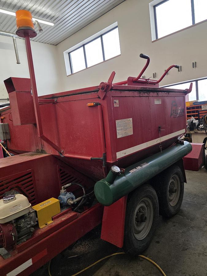 Used 2018 Falcon 4 Ton Asphalt Hotbox Trailer