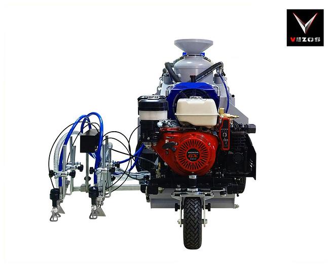 Line Striper PROSTRIPE 400 SP LINEMATIC - Selective Steering - Pressurized Bead System - FLIPDRIVE