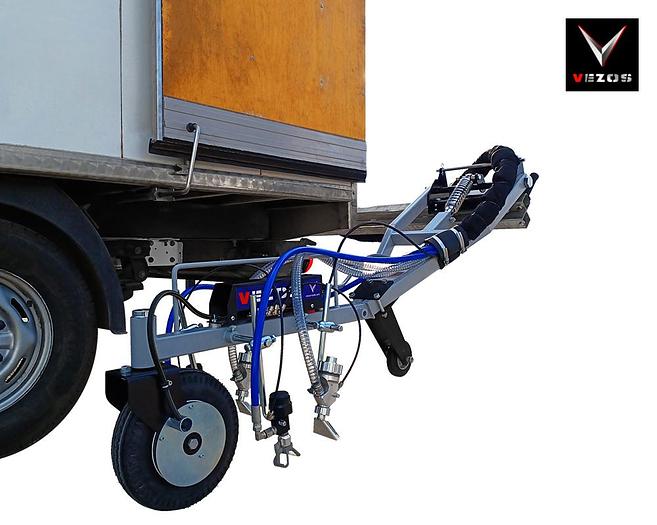 Truck Mounted Line Striping Kit ROADMASTER 5.0 - 2 Paint Pump