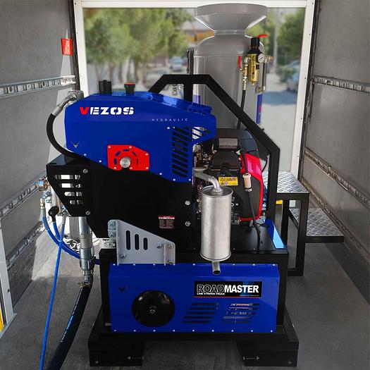 Truck Mounted Line Striping Kit ROADMASTER 5.0 - 2 Paint Pump