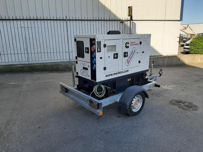 Used Cummins 22KVA Rental Spec
