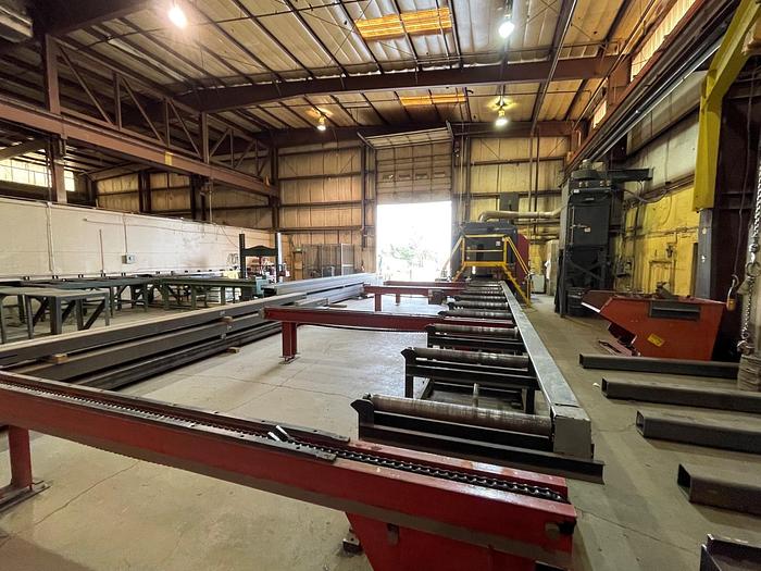 Used 2016 LINCOLN ELECTRIC PYTHON X Robotic Beam Coping Machine for ...