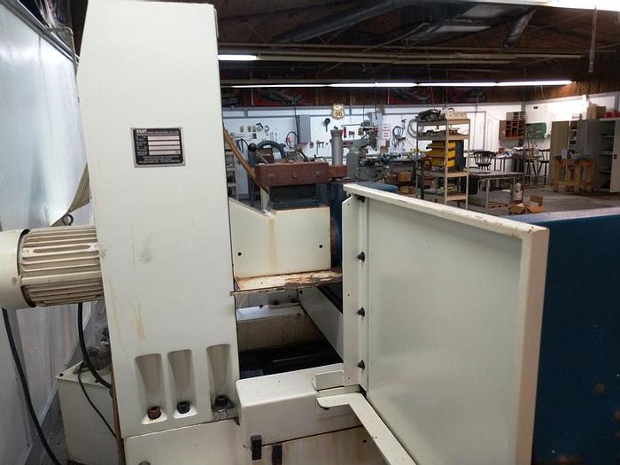 Used 12" X 24" Kent Fully Automatic Surface Grinder, Longitudinal Travel 28", Cross Travel 13.750", 24" Vertical, 7.5 HP, 14" X 1.5" Wheel