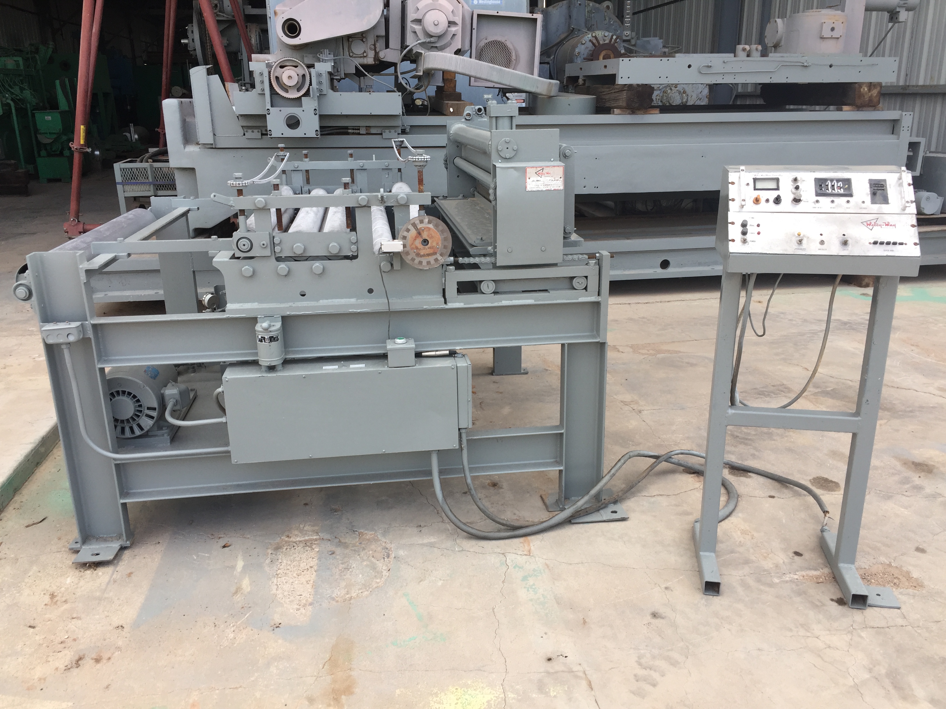Used 48" x 18 GA. Welty-Way Cut-To-Length Line