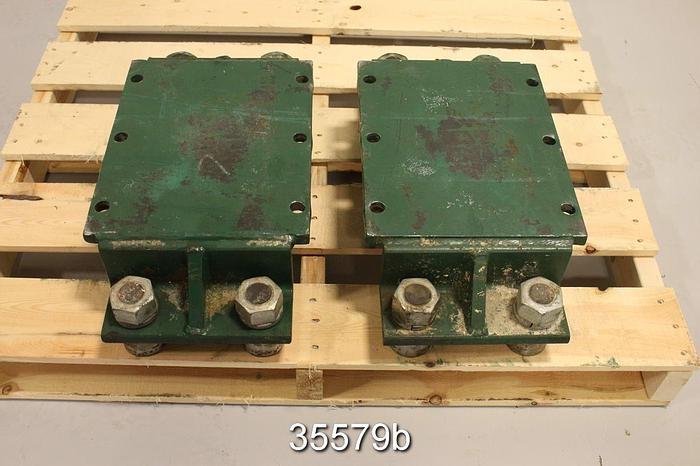 Used Hilman Rollers 37.5-0T-9725, 37.5 Ton Cap, Set #35579