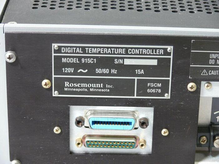 Used Rosemount Temp. Calibration Bath 910B2 W/ Digital Temperature Controller 915C1
