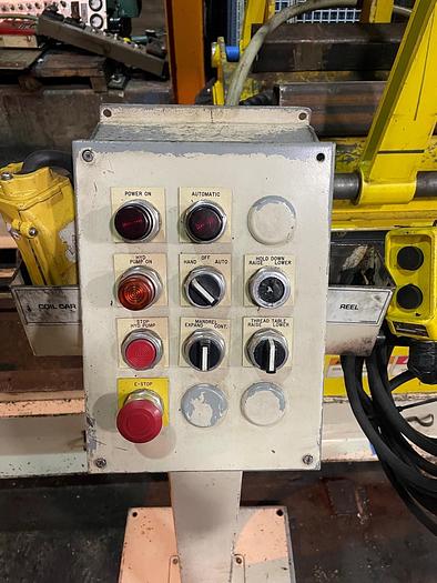 Used 30" COE Uncoiler with Coil Car