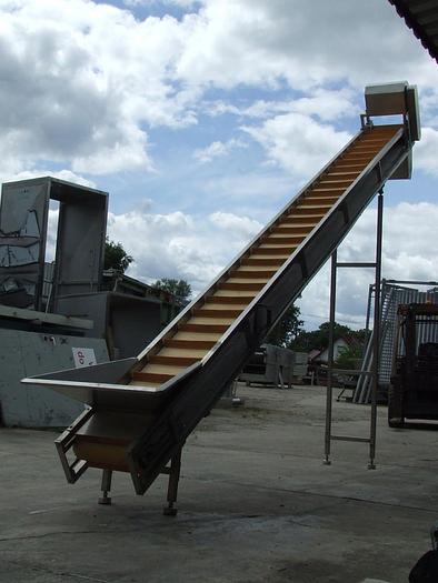 Used Belt conveyor with cleats