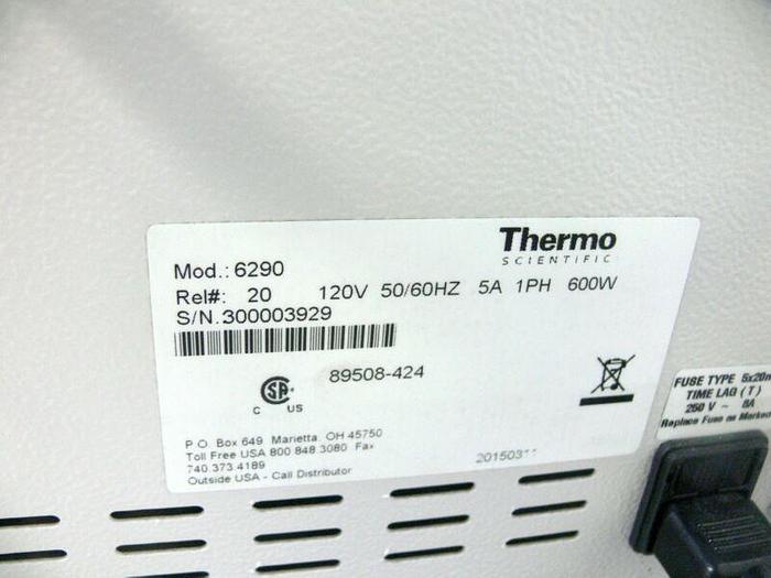 Used VWR / Thermo Scientific Model 6290 Laboratory Vacuum Oven