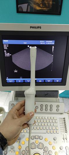 Gebraucht Philips 3D9-3v Endovaginal Breitband-Convex-Schallkopf