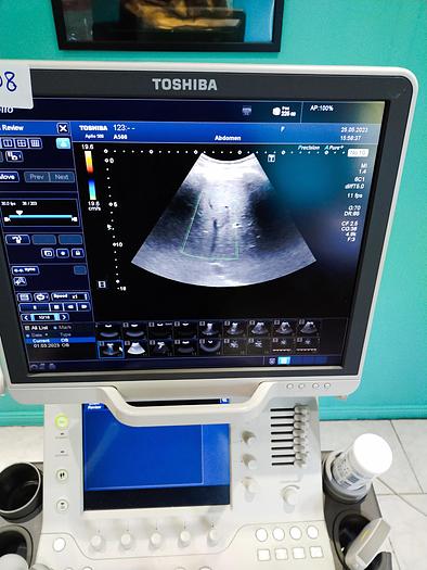 Gebraucht Toshiba Aplio 500 Ultraschallgerät mit 3 Sonden