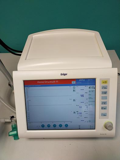 Gebraucht Dräger Evita XL Langzeitbeatmungsgerät SV 07.05