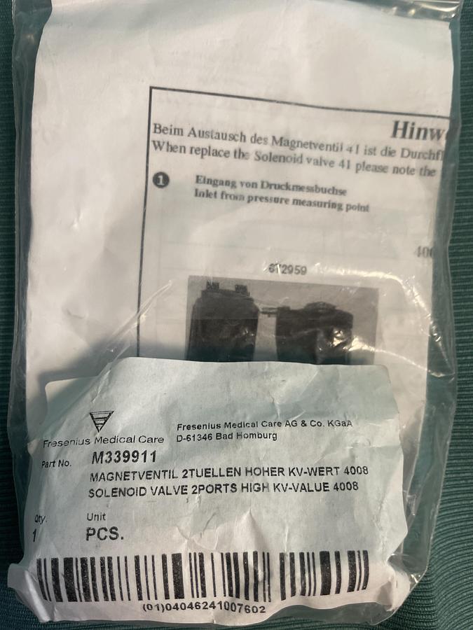 Fresenius Medical Care viele Ersatzteile für 4008 und 4008S