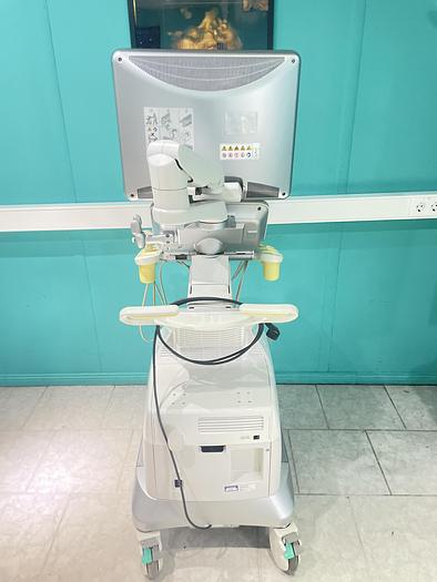 Gebraucht Hitachi ALOKA Arietta V70 Ultraschallgerät mit zwei Sonden und Fußschalter