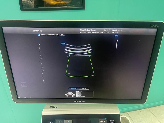 Gebraucht Samsung WS80A Ultraschallgerät mit 4 Sonden