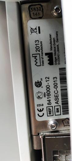Gebraucht Dräger Infinity C500 Evita V500  Beatmungseinheit auf Trolley SW 2.40