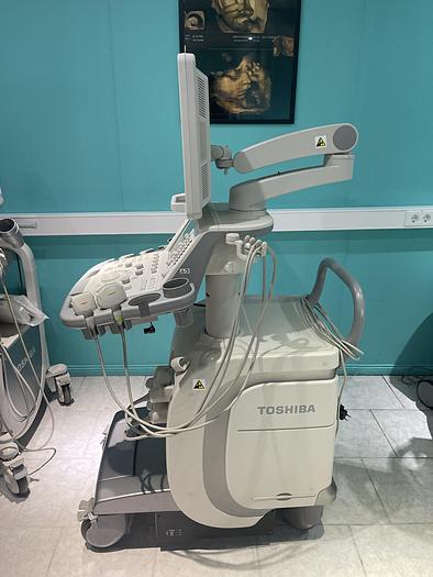 Used Toshiba Aplio 400 Ultraschallgerät mit 2 Sonden