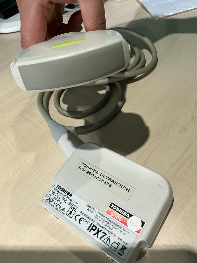 Gebraucht Toshiba PVU-375BT konvex Ultraschallsonde
