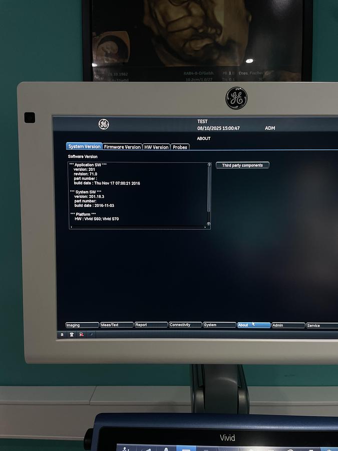 Gebraucht GE Vivid S70 Ultraschallgerät mit zwei Sonden