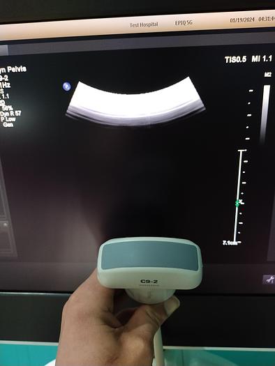 Gebraucht Philips C9-2 PureWave Convex Ultraschallsonde